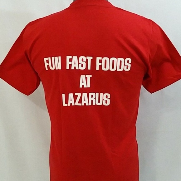 Vintage Lazarus Department Store Charlies Downstairs T Shirt L Columbus Oh Tee - Picture 4 of 8